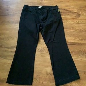 CAbi black jeans size 12